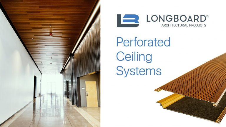 Launching New Perforated & Acoustical Metal Ceiling Systems