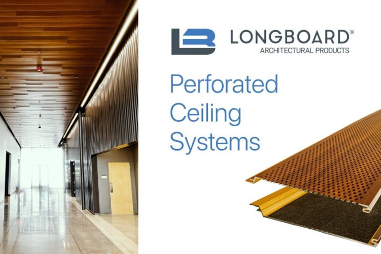 Launching New Perforated & Acoustical Metal Ceiling Systems