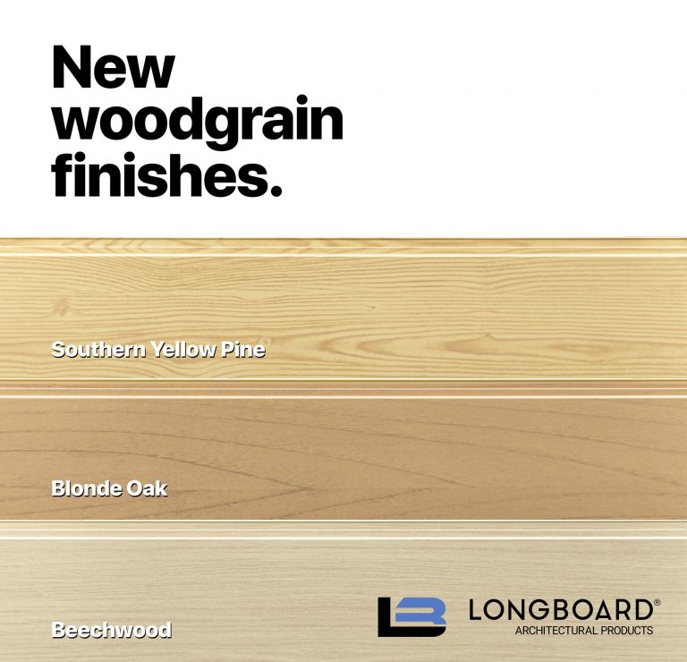 Introducing New Light Color Woodgrain Finishes