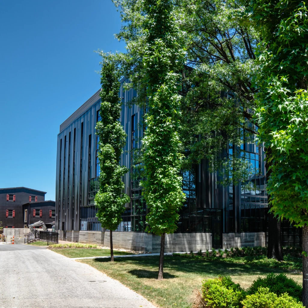 Photo of Maker's Mark Distillery in Loretto, Kentucky. Project was led by Morris Workshop Architects.