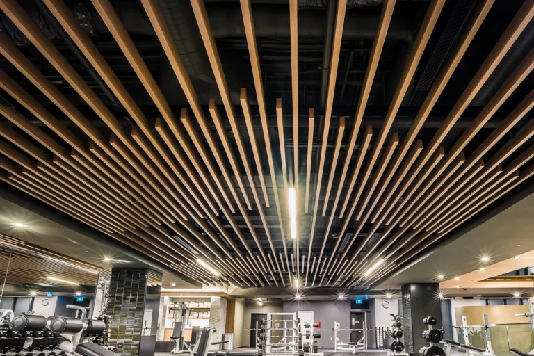 Dauntless Aluminum Baffle Ceiling System