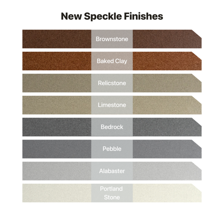 New Speckle Finishes Collection