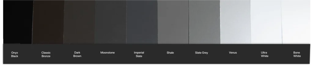 Solid Color Standards Color Bar: Solid & Specialty - Samples