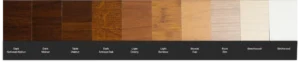 Color Bar: Woodgrains #2