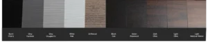 Color Bar: Woodgrains #3