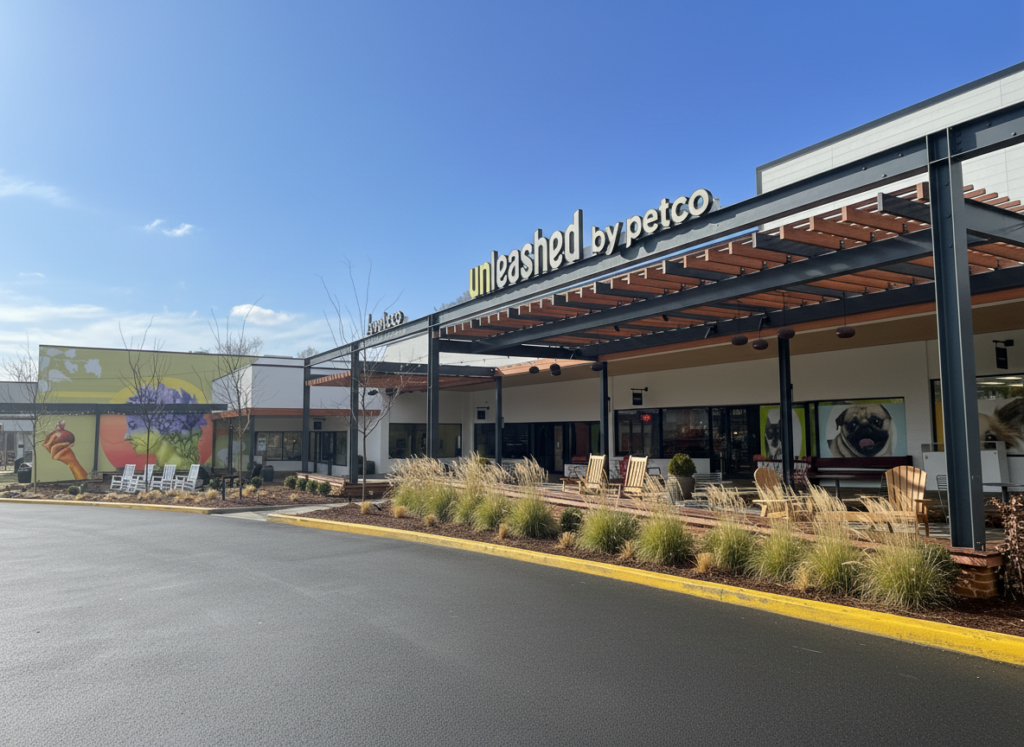 Van Dorn is the result of the successful collaboration between owner EDENS' developmental vision, architect firm Nahra Design Group, and of course, A+N's installation brilliance. 