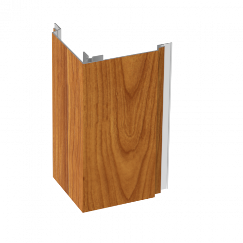 3" V-Groove Corner